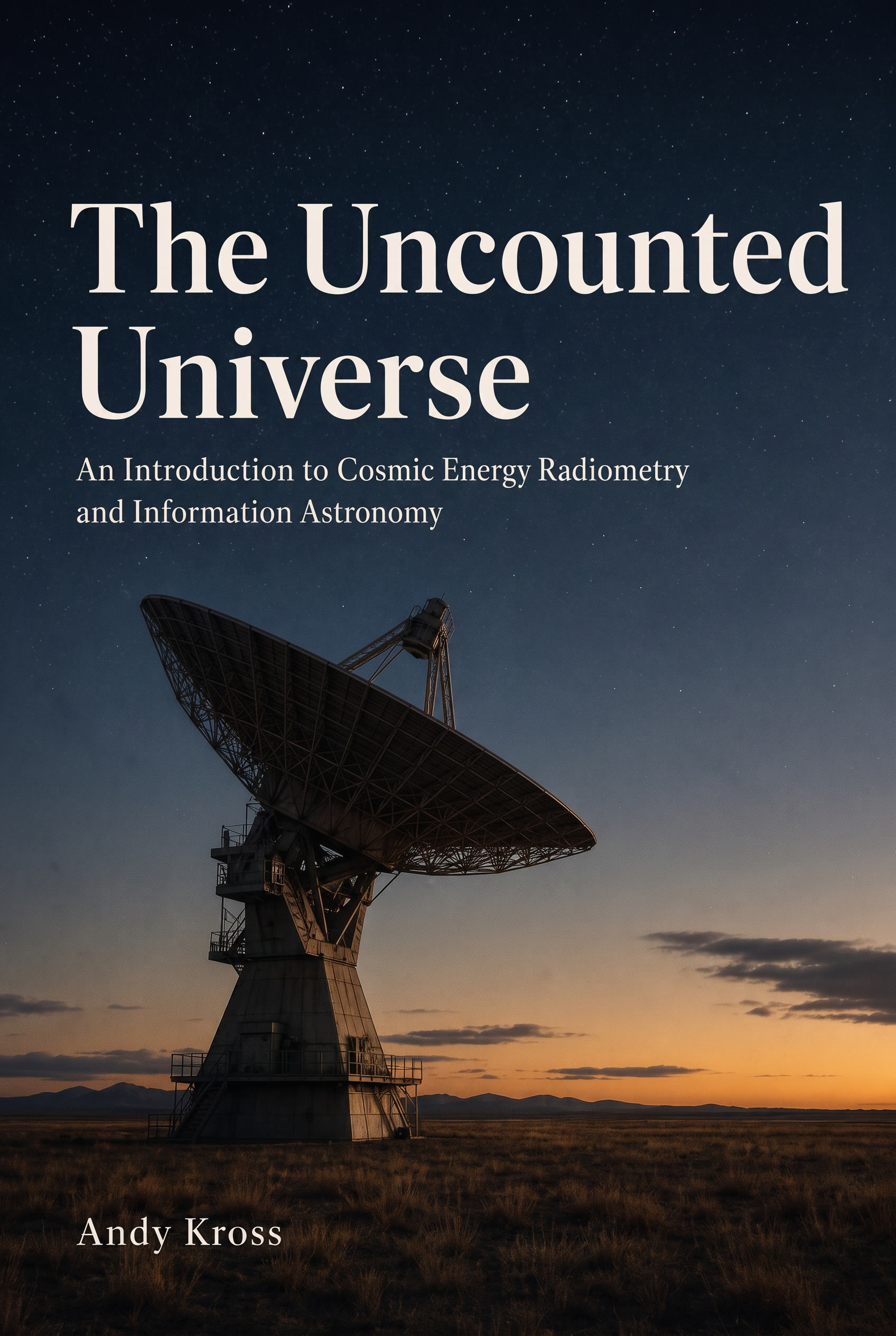 The Uncounted Universe — book cover